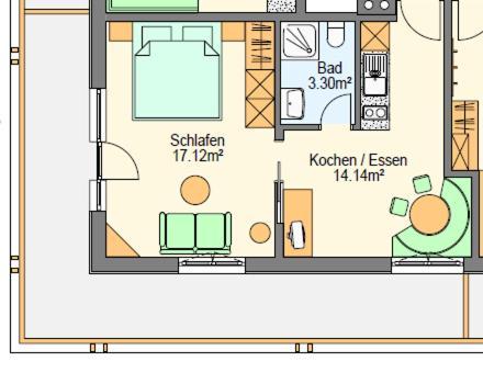布兰德Haus Raetikon公寓 外观 照片